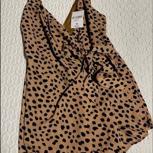 Leopard Romper